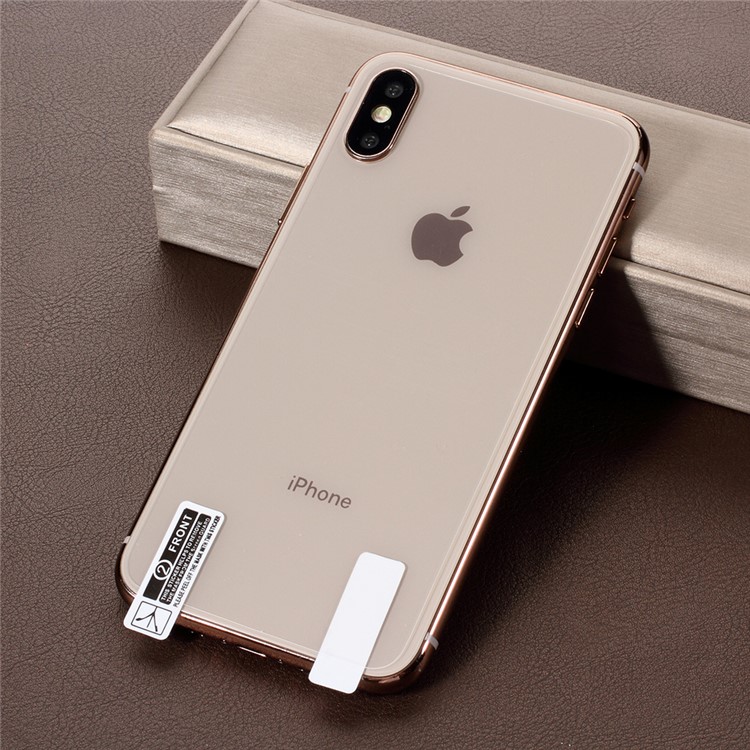 For iPhone XS / X 5.8 inch Soft PET Full Back Covering Protector Film-3