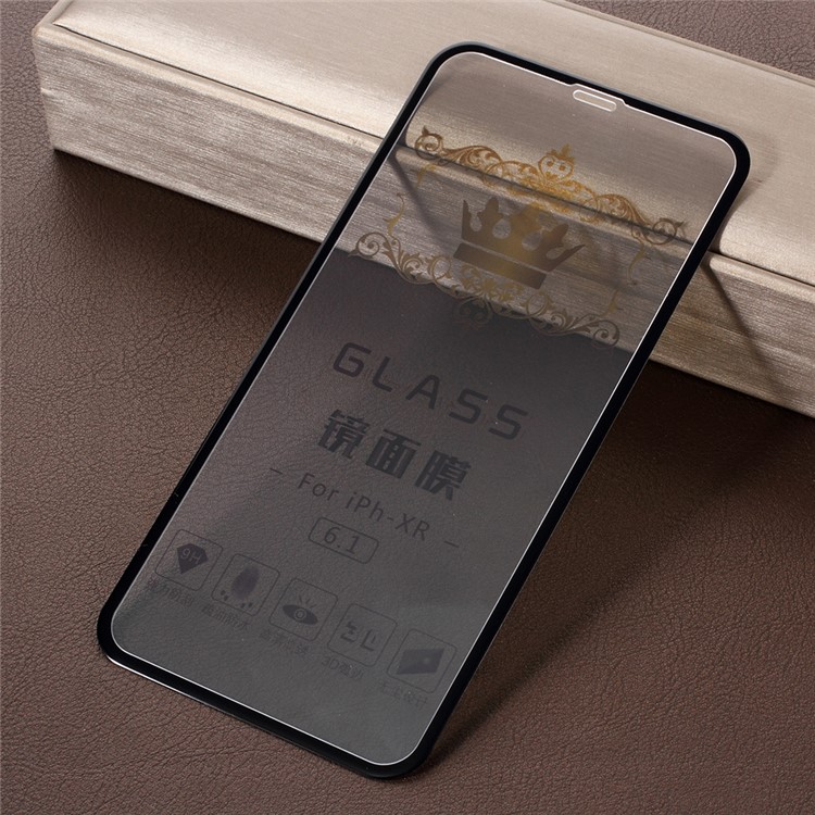 Mirror Effect Full Size Tempered Glass Screen Protective Film for iPhone XR 6.1 inch-3