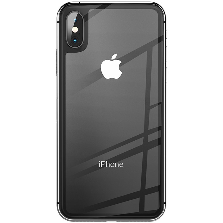 

BENKS KR + PRO Для Iphone XS Макс 6.5 Дюймов Мягкой Кромкой Закаленное Стекло Задняя Крышка Защитная Пленка - Черный, iPhone XS Max