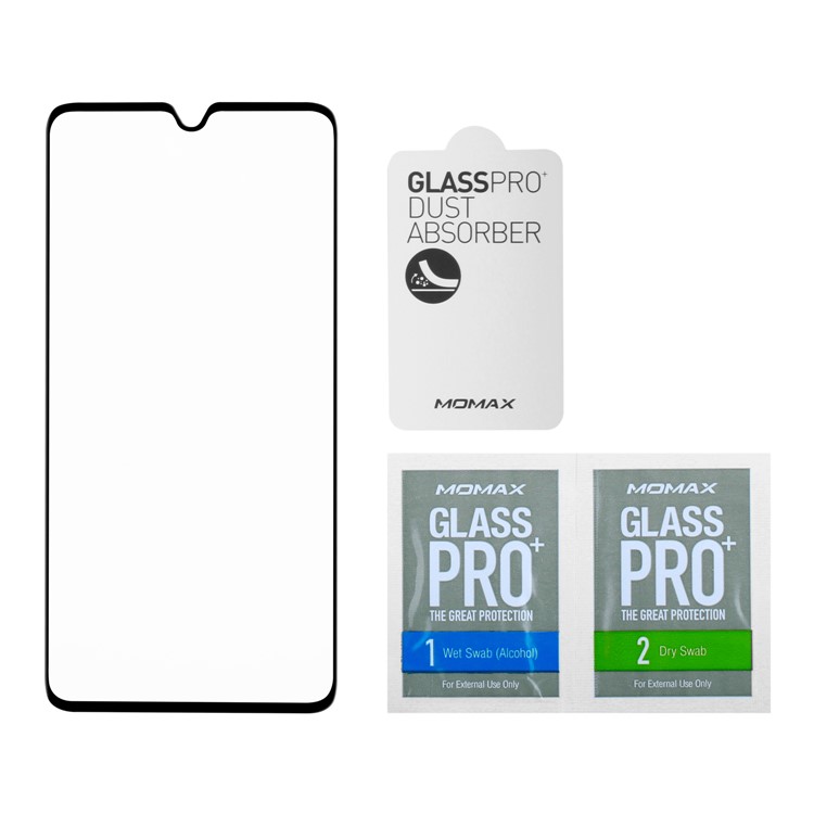 MOMAX 3D Full Cover AGC Tempered Glass Screen Protector 0.3mm for Huawei Mate 20 - Black-6