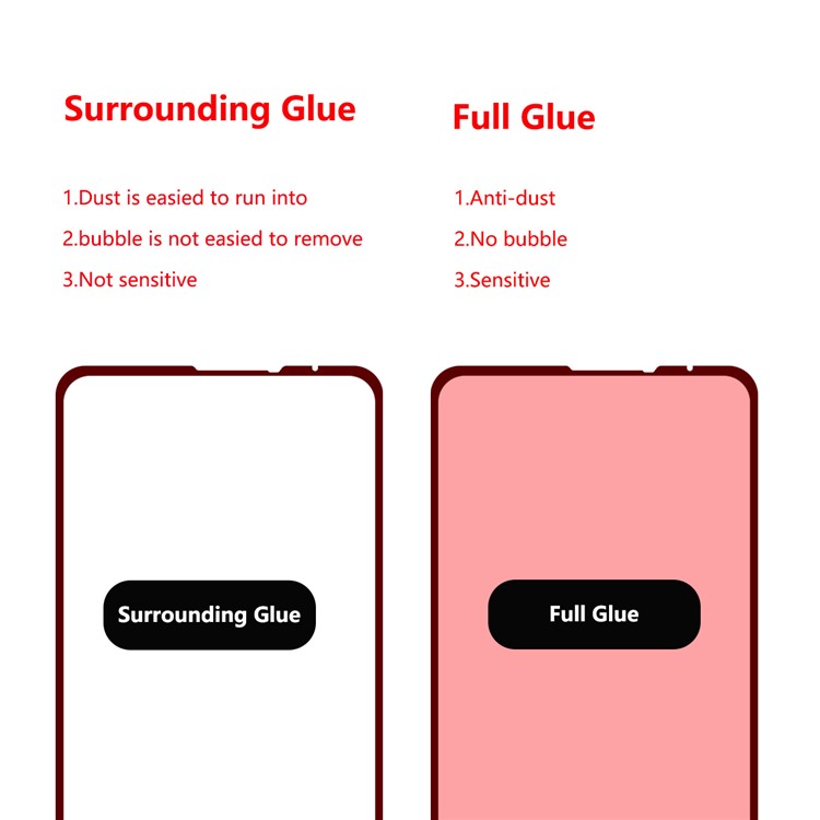 HAT PRINCE Full Glue Full Size Tempered Glass Screen Protector for Xiaomi Mi Mix 3 0.26mm 9H 2.5D Arc Edge-2