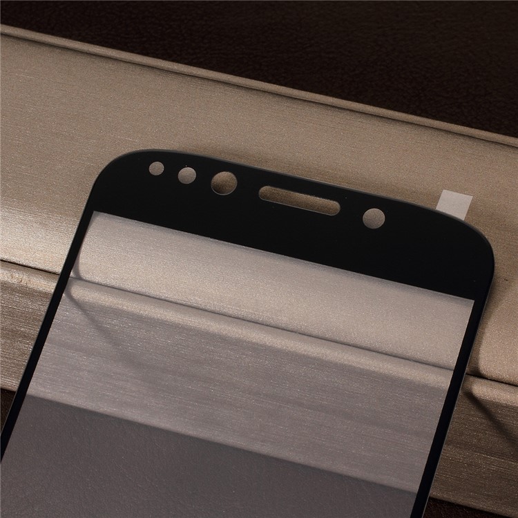 RURIHAI Silk Print Full Coverage Tempered Glass Screen Protector Film for Motorola Moto E5 Play Go-2