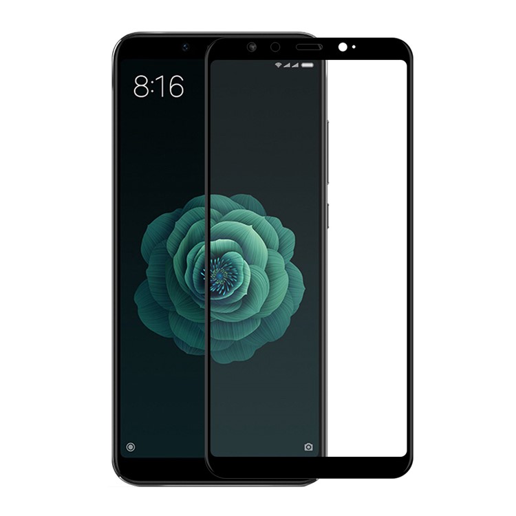 HAT PRINCE for Xiaomi Mi 6X (China) / Mi A2 0.26mm 9H Anti-dust 6D Curved Full Size Tempered Glass Screen Protector Film-1