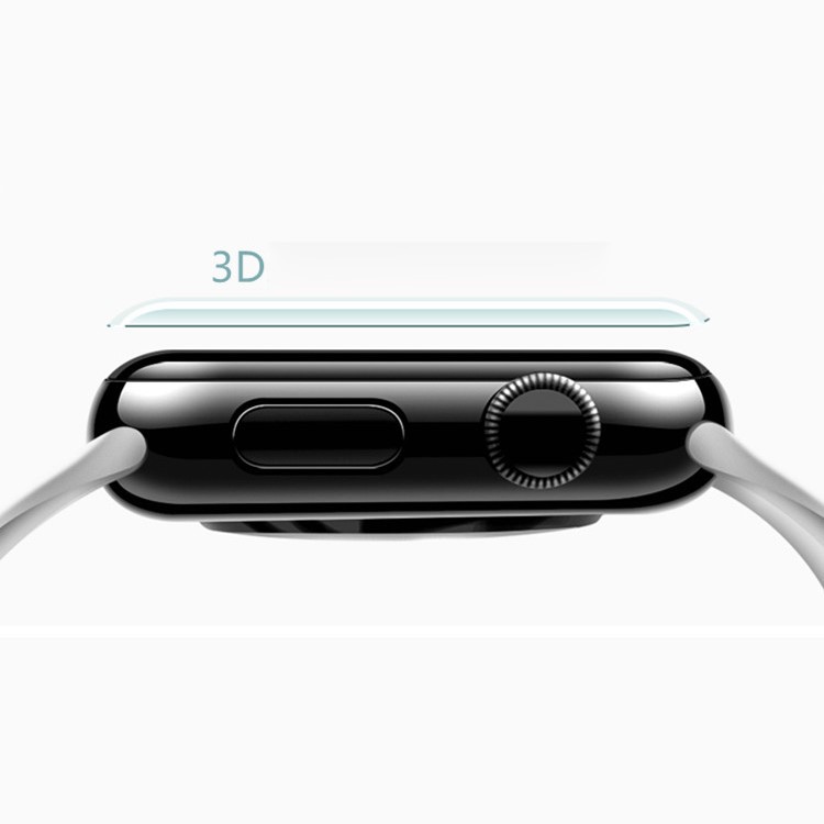 GOR 2PCS 3D Curved Full Cover Soft TPU Screen Protectors for Apple Watch Series 4 40mm-2