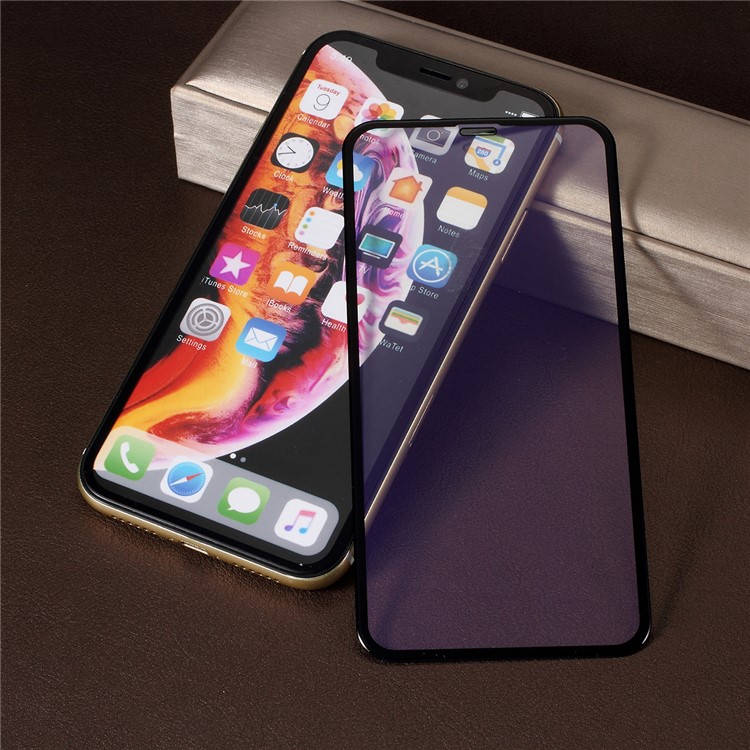 PDGD 0.3mm Anti-blue-ray 3D Curvo Filme De Tela Cheia De Vidro Temperado Para Iphone XR 6.1 Polegada-2