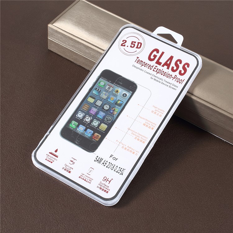 2.5D 9H Anti-explosion Tempered Glass Screen Protection Film for Samsung Galaxy A9 (2018) / A9 Star Pro / A9s-5
