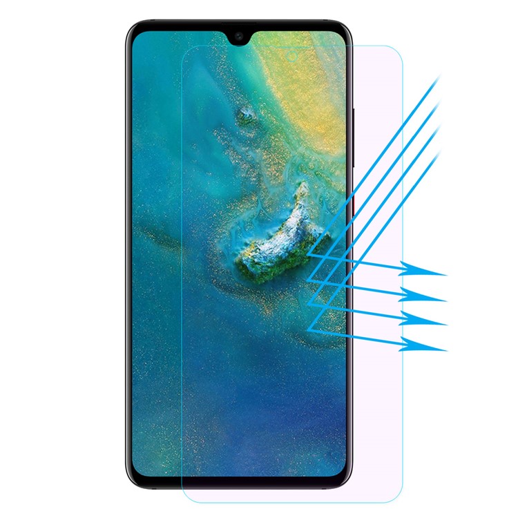 HAT PRINCE 0.26mm Anti-blue-ray Tempered Glass Screen Protector 9H 2.5D Arc Edge for Huawei Mate 20-2