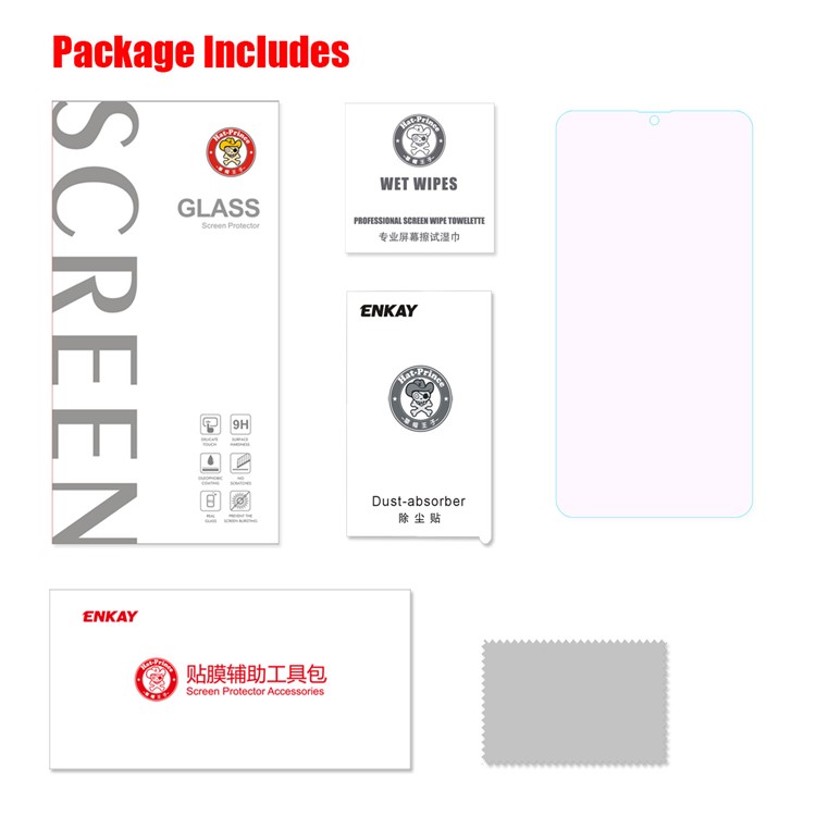 HAT PRINCE 0.26mm Anti-blue-ray Tempered Glass Screen Protector 9H 2.5D Arc Edge for Huawei Mate 20-4