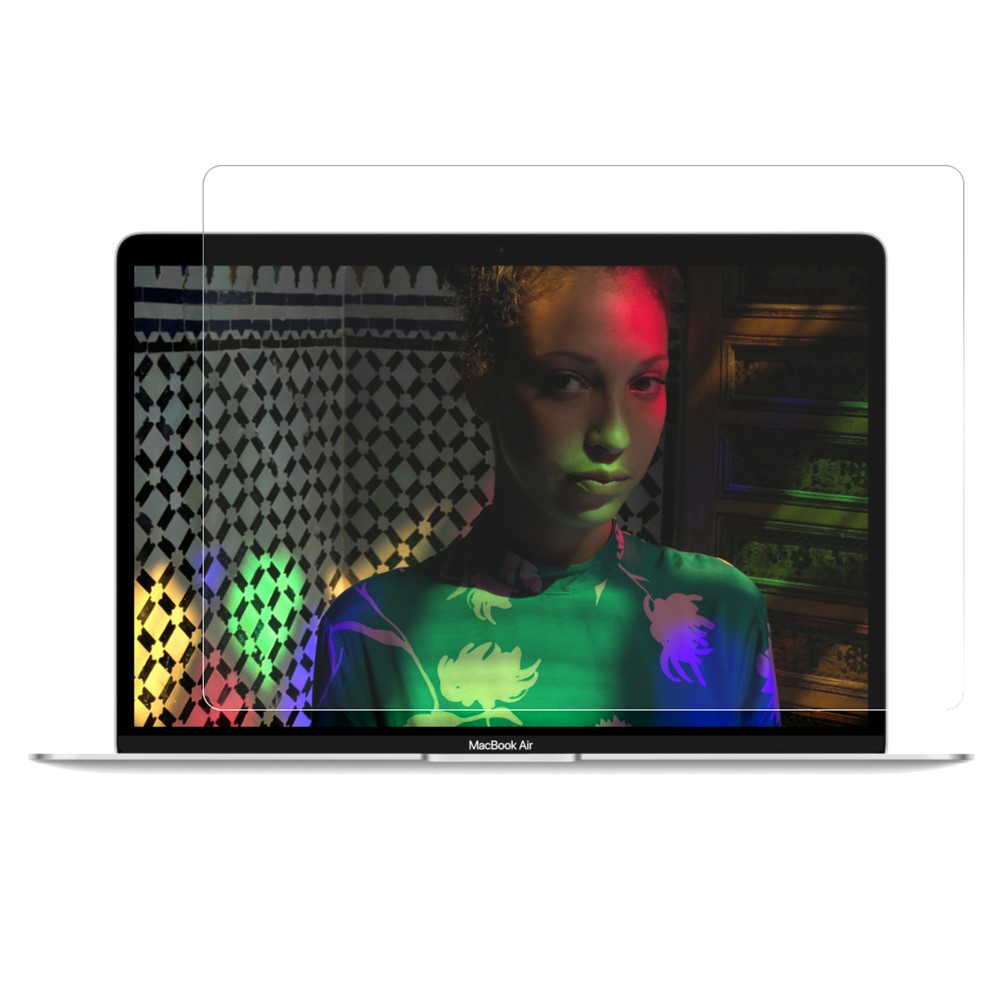 Borda De Arco De Proteção De Tela De Vidro Temperado 0.3mm Para Macbook Air 13.3 Polegadas A1932 / 13,3 Polegadas Com Tela Retina (2018)-1