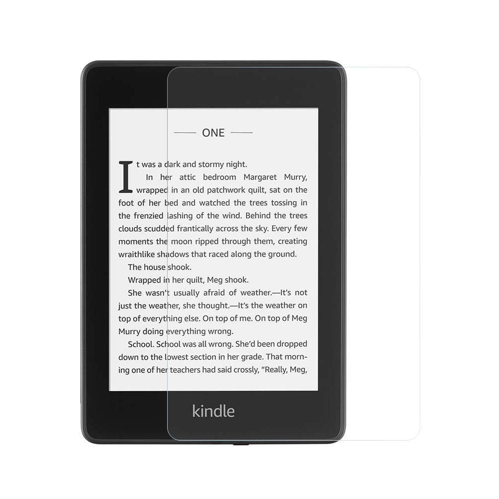 For Amazon Kindle Paperwhite (2018) 6.0-inch Tempered Glass Screen Protection 0.3mm Arc Edge-1