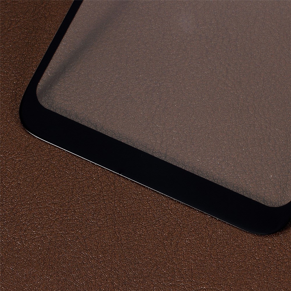 Anti-explosion Silk Printing Tempered Glass Full Covering Screen Shield (Full Glue) for Asus Zenfone Max (M2) ZB633KL-3