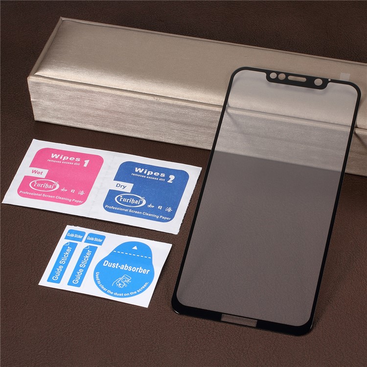 RURIHAI Silk Printing Ultra Clear Tempered Glass Full Screen Film for Motorola One Power / P30 Note (China)-5