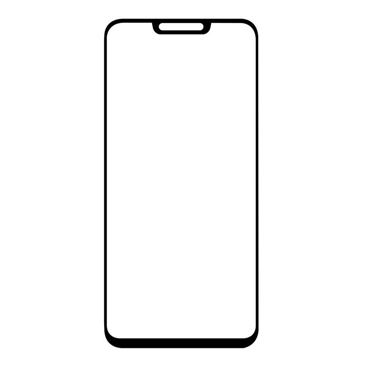 HAT PRINCE Full Glue 0.26mm 9H 2.5D Tempered Glass Full Size Shield for Asus Zenfone Max (M2) ZB633KL-5