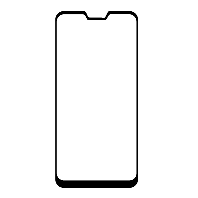 HAT PRINCE Full Glue 0.26mm 9H 2.5D Tempered Glass Full Covering Screen Guard Film for Asus Zenfone Max Pro (M2) ZB631KL-5