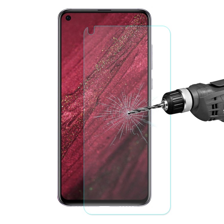 ENKAY 0.26mm 9H 2.5D Arc Edge Anti-explosion Tempered Glass Screen Shield for Huawei nova 4-2
