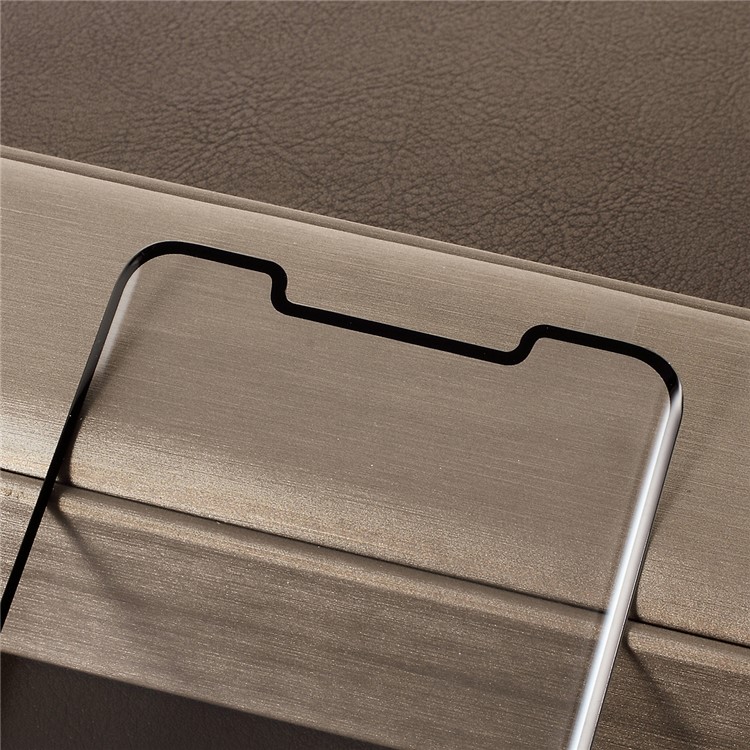 Silk Printing Tempered Glass Full Size Screen Protector for Huawei Mate 20 Pro - Black-2