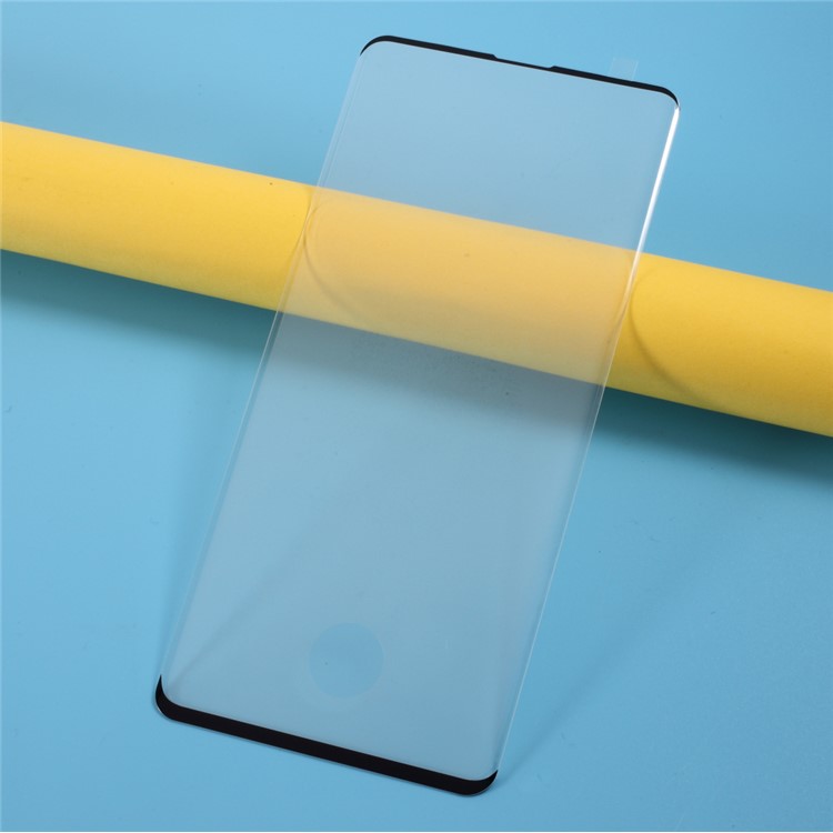For Samsung Galaxy S10 Curved Full Cover Tempered Glass Screen Protector Film (Case-Friendly Scaled-Down Version)-1