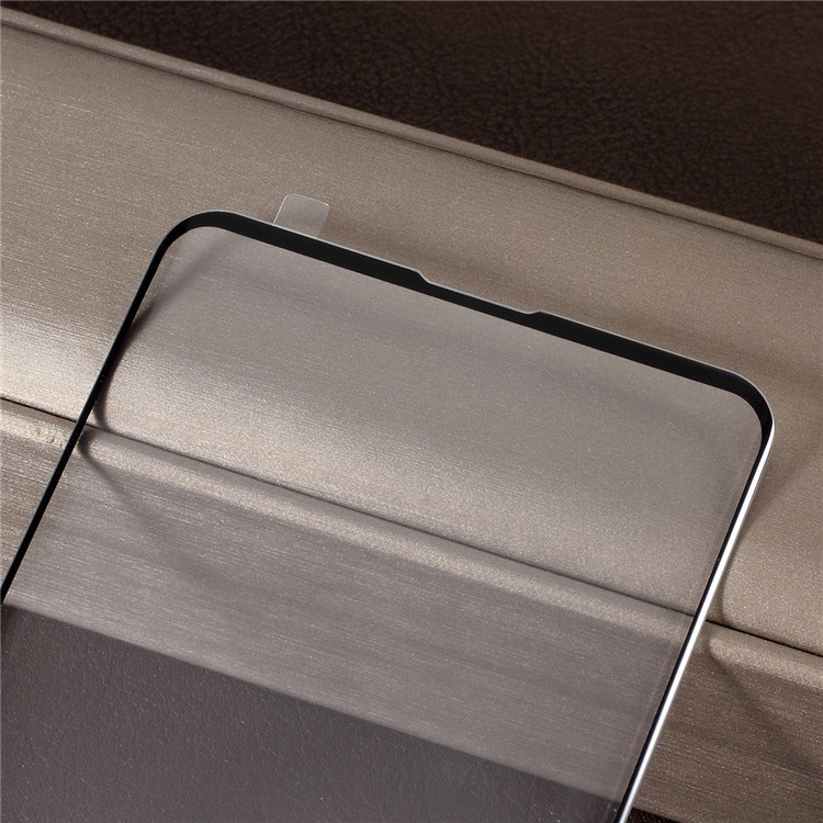 For Samsung Galaxy S10 Curved Full Coverage Tempered Glass Screen Protector Silk Printing Edge - Black-2