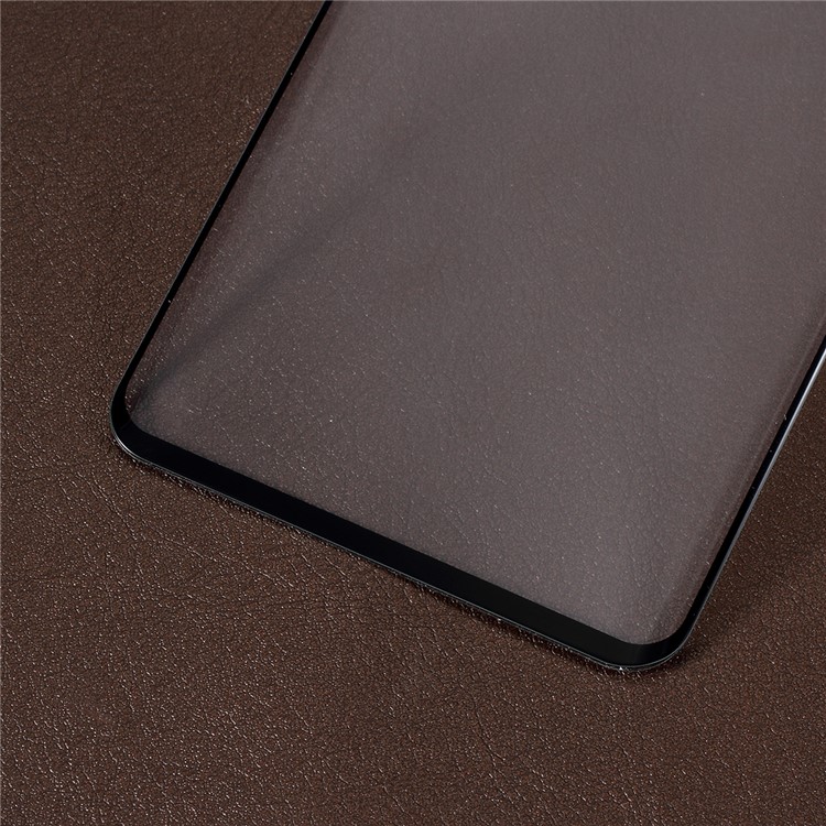 For Samsung Galaxy S10 Curved Full Coverage Tempered Glass Screen Protector Silk Printing Edge - Black-3