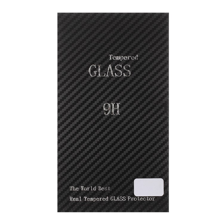 For Samsung Galaxy S10 Curved Full Coverage Tempered Glass Screen Protector Silk Printing Edge - Black-6