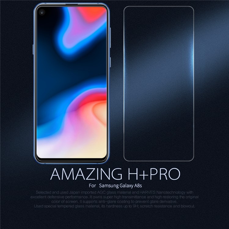 

NILLKIN Удивительный H + Pro [анти-взрыв] Закаленное Стекло Защитная Пленка Для Экрана Samsung Galaxy A8S, Galaxy A8s