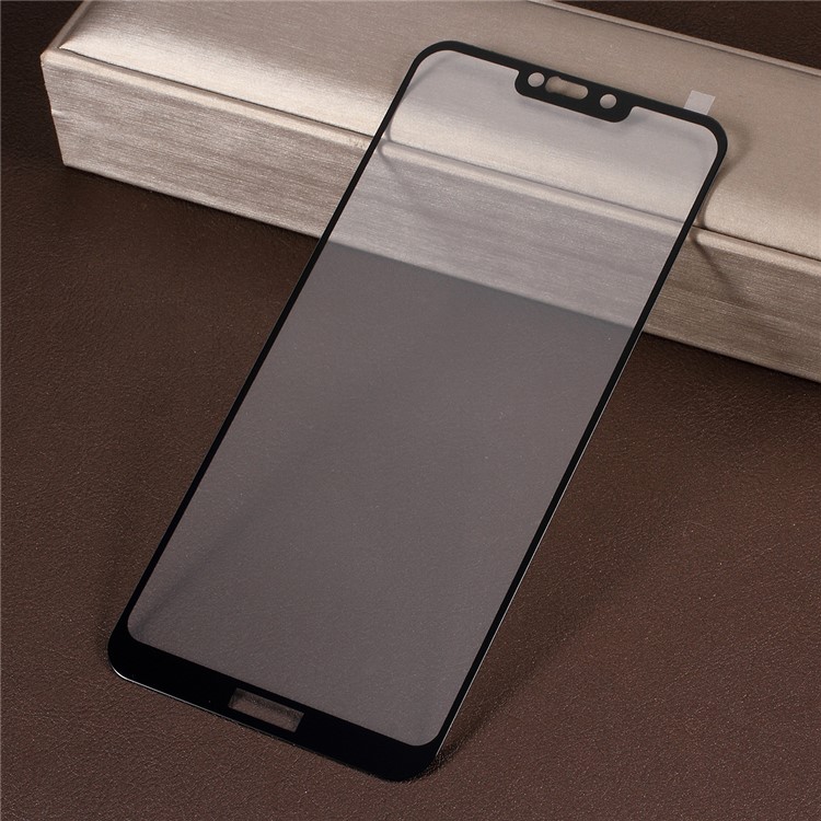 RURIHAI Silk Printing HD Clear Tempered Glass Full Size Screen Protector for Huawei Honor 8C-1