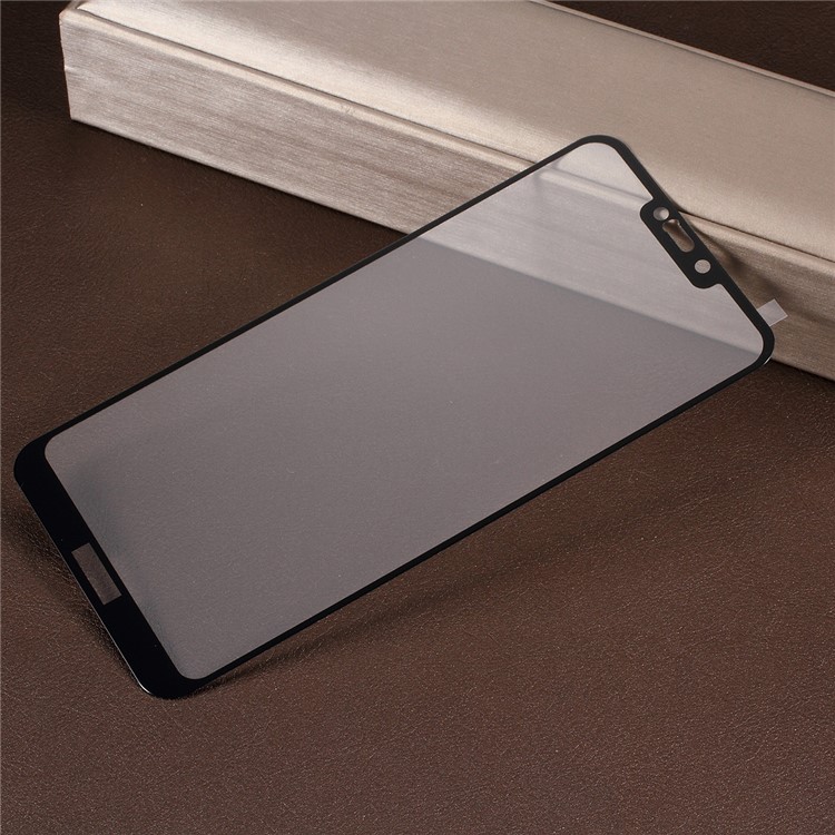 RURIHAI Silk Printing HD Clear Tempered Glass Full Size Screen Protector for Huawei Honor 8C-4