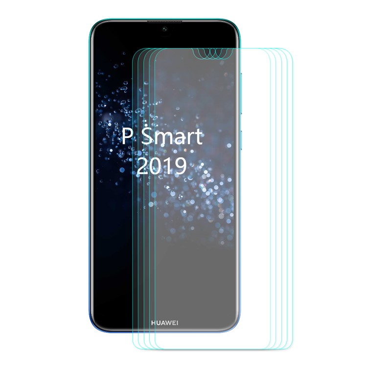 5PCS HAT PRINCE 0.26mm 9H 2.5D Arc Edge Tempered Glass Screen Shields for Huawei Huawei Honor 10 Lite / P Smart (2019)-2