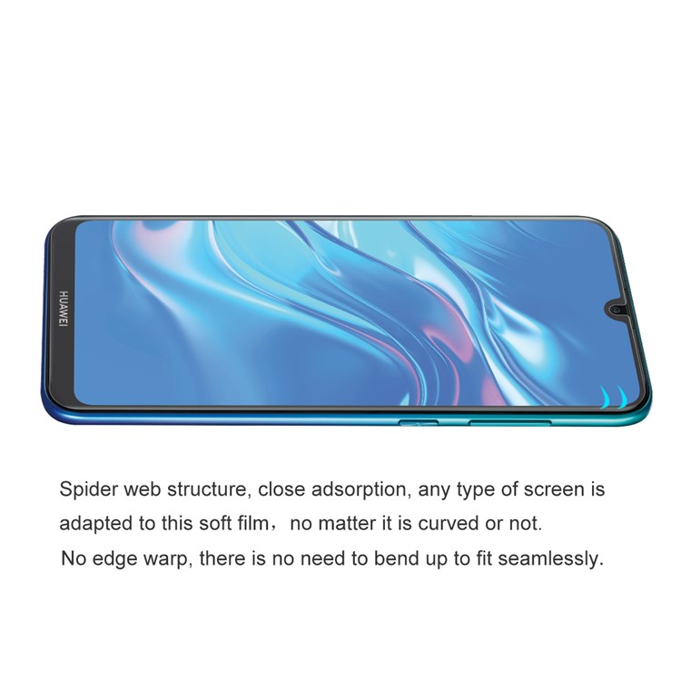 HAT PRINCE 3D Full Size Soft Screen Protection Film for Huawei Enjoy 9 / Y7 Pro (2019)-2