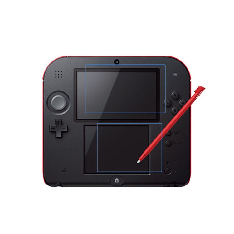 Ultra Clear LCD Screen Protector Films for Nintendo 2DS Top + Buttom LCD Screens-1