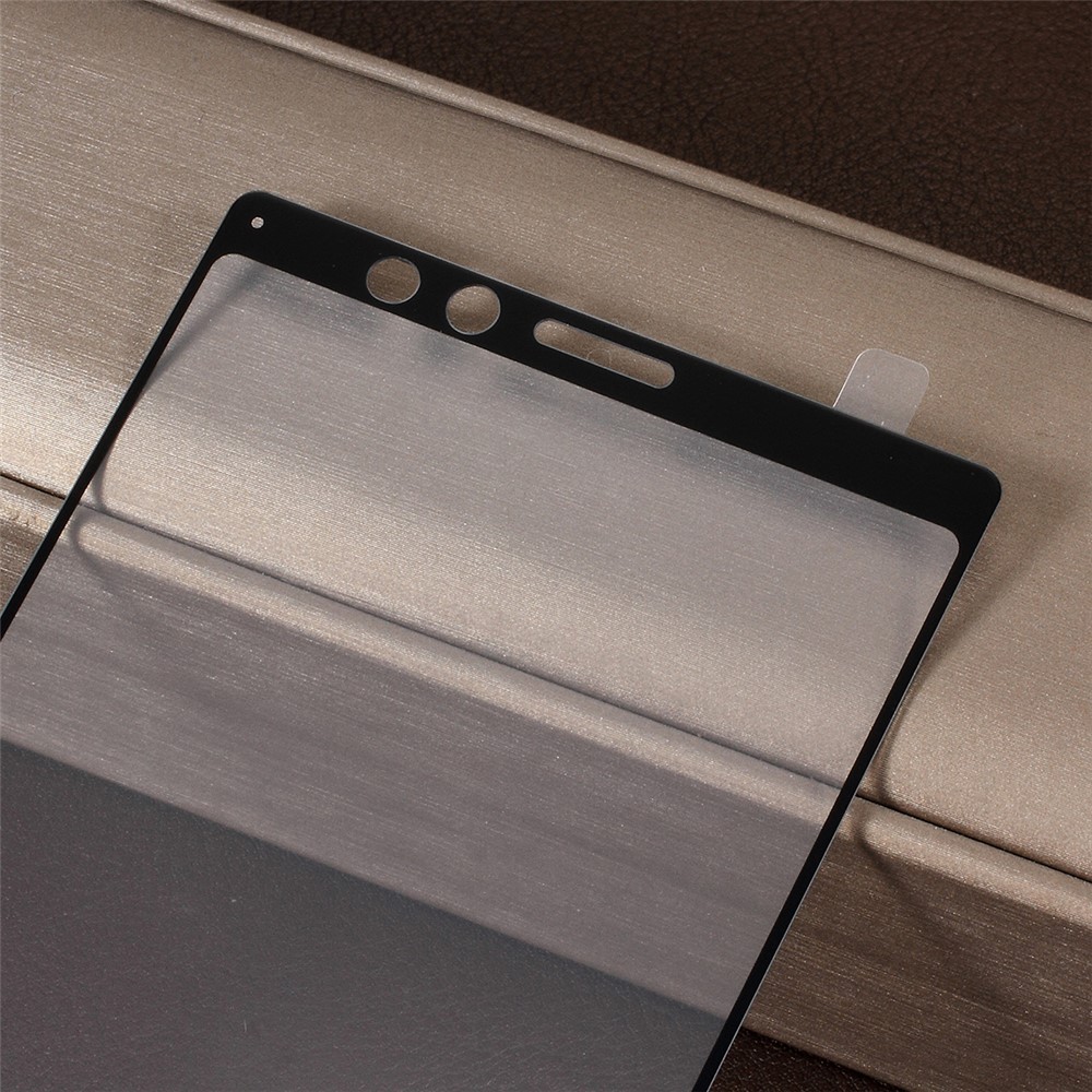 3D Full Screen Covering Tempered Glass Protection Film for Sony Xperia 1 - Black-2