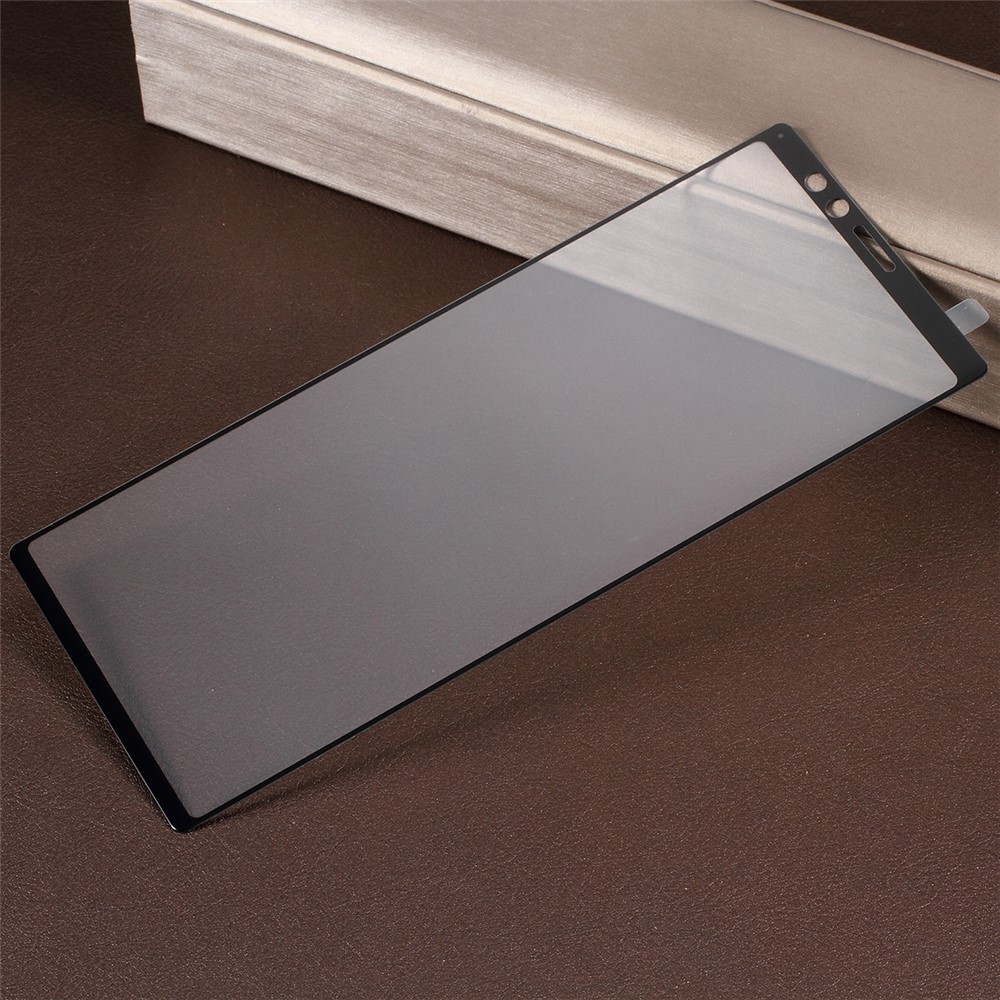 3D Full Screen Covering Tempered Glass Protection Film for Sony Xperia 1 - Black-4
