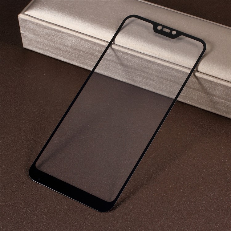 Protetor De Cobertura De Tela Cheia De Vidro Temperado 9D Anti-explosão Para Xiaomi Mi A2 Lite / Redmi 6 Pro-1