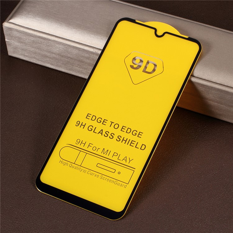 9D Tempered Glass Full Size Screen Shield Anti-explosion for Xiaomi Mi Play-5