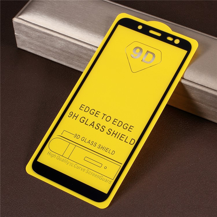 9D Tempered Glass Full Screen Guard Film Anti-explosion for Samsung Galaxy J6 (2018)-5