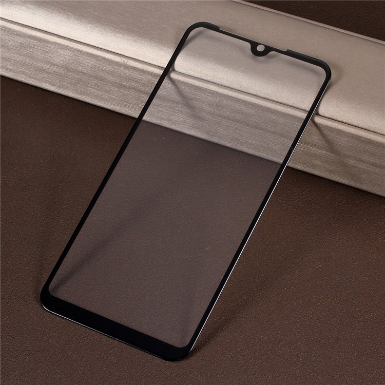 Epoxy 3D Curved Full Screen Cover Tempered Glass Screen Guard for Xiaomi Mi Play - Black-1