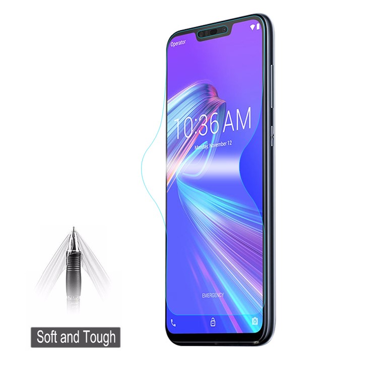 HAT PRINCE Soft 3D Full Coverage Screen Protector Film for Asus Zenfone Max (M2) ZB633KL-1