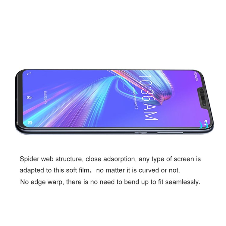 HAT PRINCE Soft 3D Full Coverage Screen Protector Film for Asus Zenfone Max (M2) ZB633KL-2