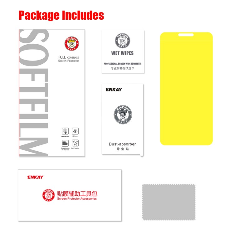 HAT PRINCE Soft 3D Full Coverage Screen Protector Film for Asus Zenfone Max (M2) ZB633KL-7