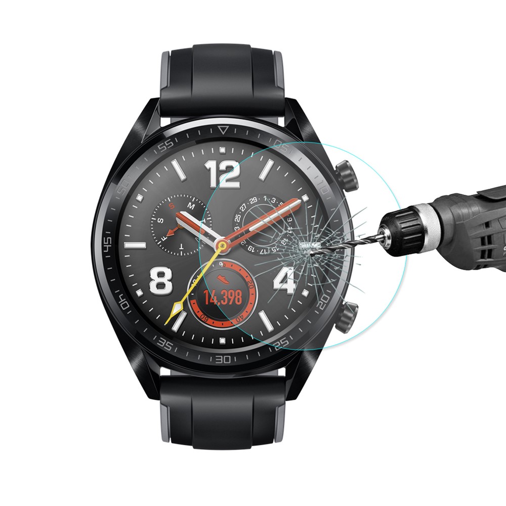HAT PRINCE 0.2mm 9H 2.15D Tempered Glass Screen Protector for Huawei Watch GT / GT Active / Elegant-2