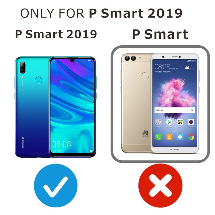 ITIETIE 2Pcs/Set 9H Tempered Glass Screen Protector Films for Huawei P Smart (2019) / Honor 10 Lite-5