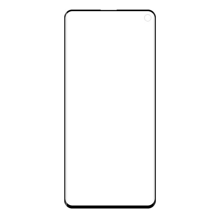 HAT PRINCE Film De Protection D'écran Incurvé Par PET 3D Complet Pour Samsung Galaxy S10 - Noir-3