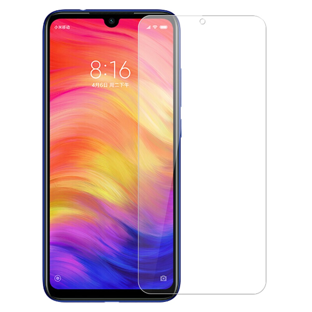 0.3mm Tempered Glass Screen Protector Film Arc Edge for Xiaomi Redmi Note 7-1