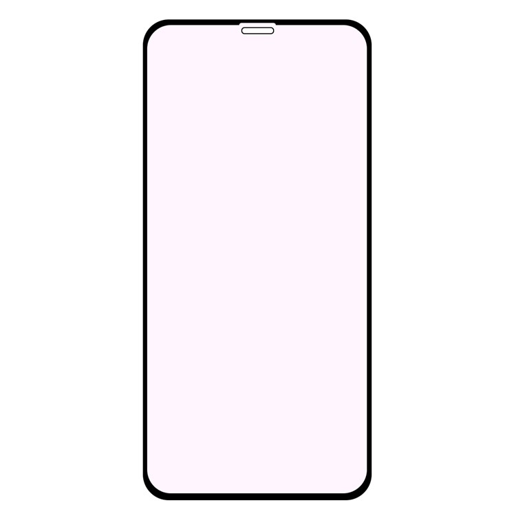 HAT PRINCE Anti-blue-ray Full Glue Full Size 0.26mm 9H 2.5D Arc Edge Tempered Glass Screen Film for iPhone XS 5.8 inch-5