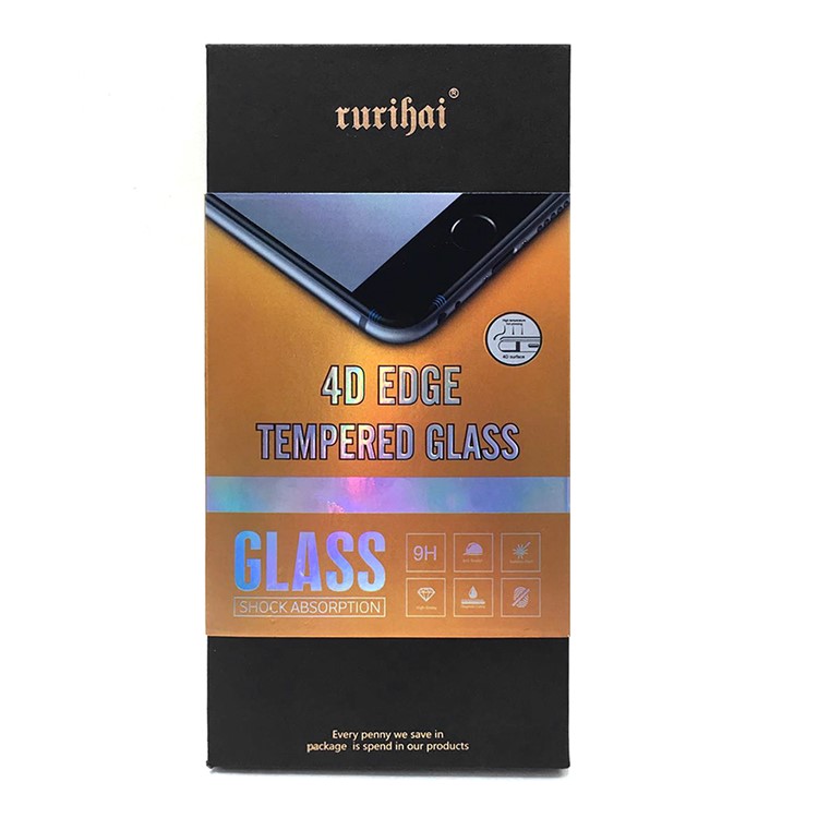 RURIHAI for iPhone XS Max 3D Full Glue UV Liquid Tempered Glass Full Screen Guard Film + UV Lamp-10