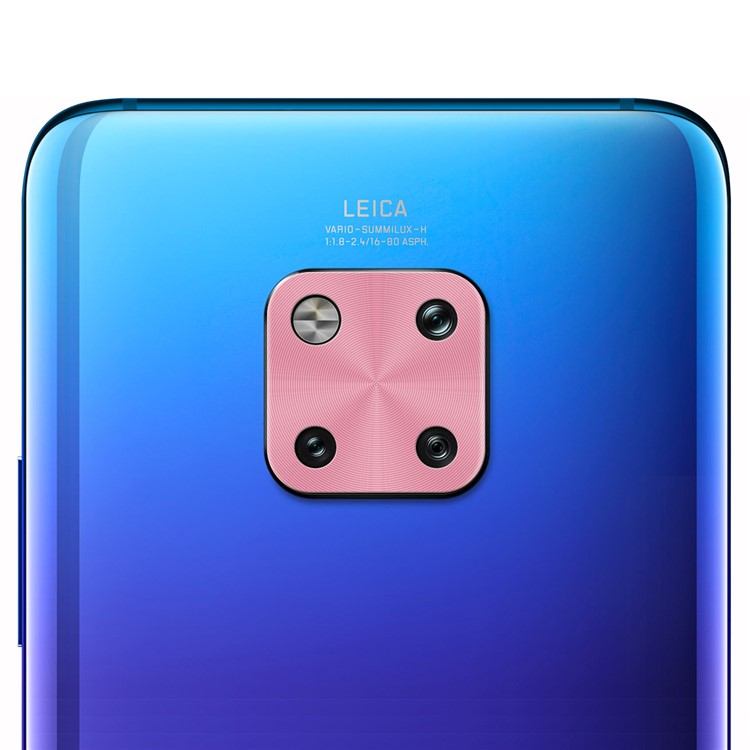 HAT PRINCE Metal Camera Lens Protective Film for Huawei Mate 20 Pro - Pink-2