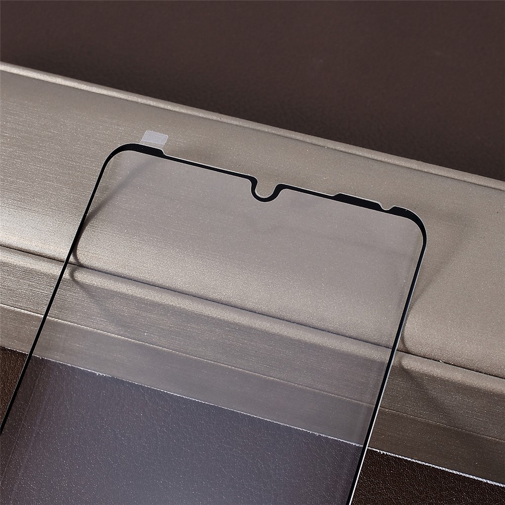 Silk Printing Curved Full Coverage Tempered Glass Screen Protector for Huawei P30 Pro - Black-2