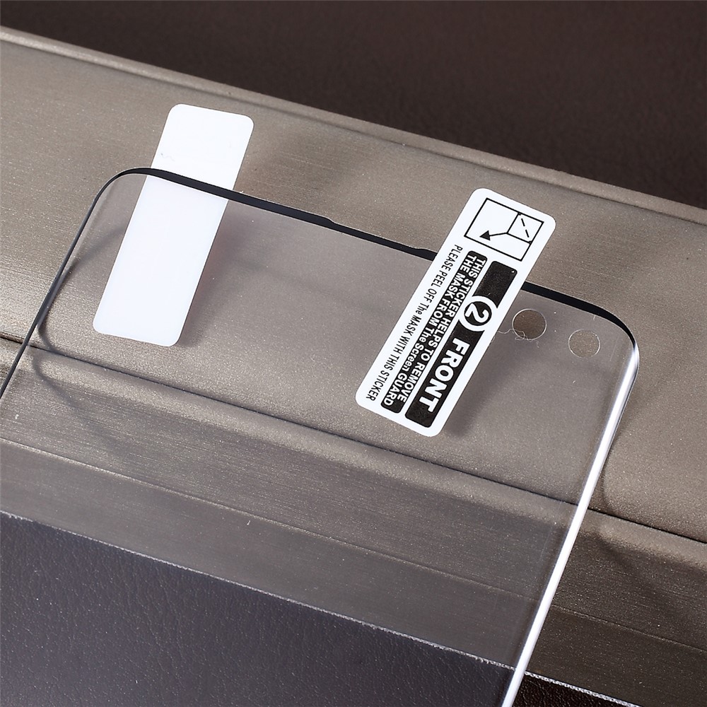 Protecteur De Recouvrement Plein Écran En PET Souple Pour Samsung Galaxy S10 Plus - Noir-2