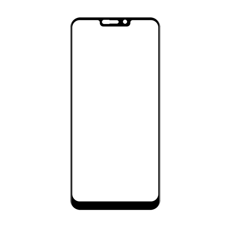 HAT PRINCE for Huawei Honor 8C 0.26mm 9H Anti-dust 6D Curved Full Size Tempered Glass Screen Protector Film-2