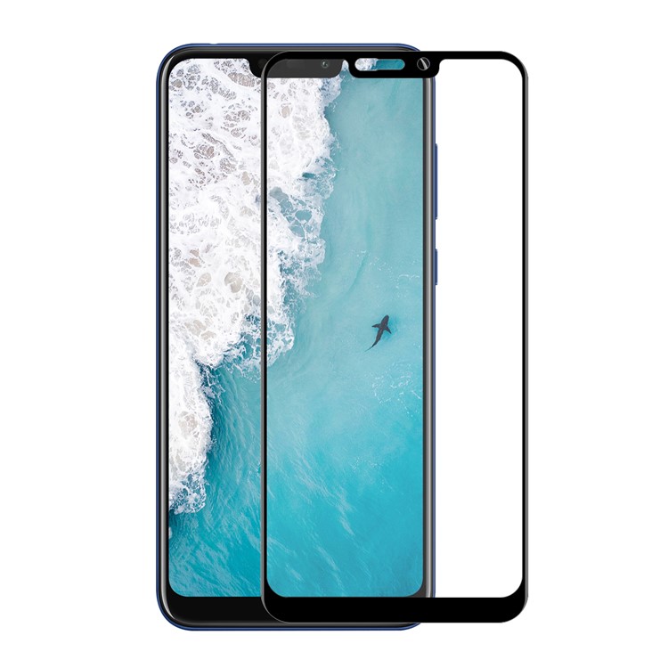 HAT PRINCE for Huawei Honor 8C 0.26mm 9H Anti-dust 6D Curved Full Size Tempered Glass Screen Protector Film-3